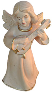 Angel with mandolin